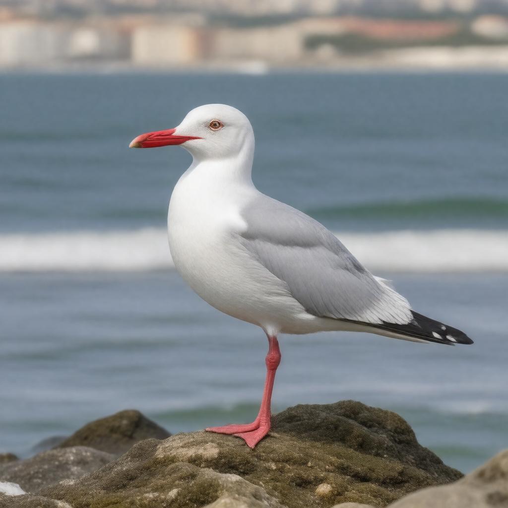 red-billed gull